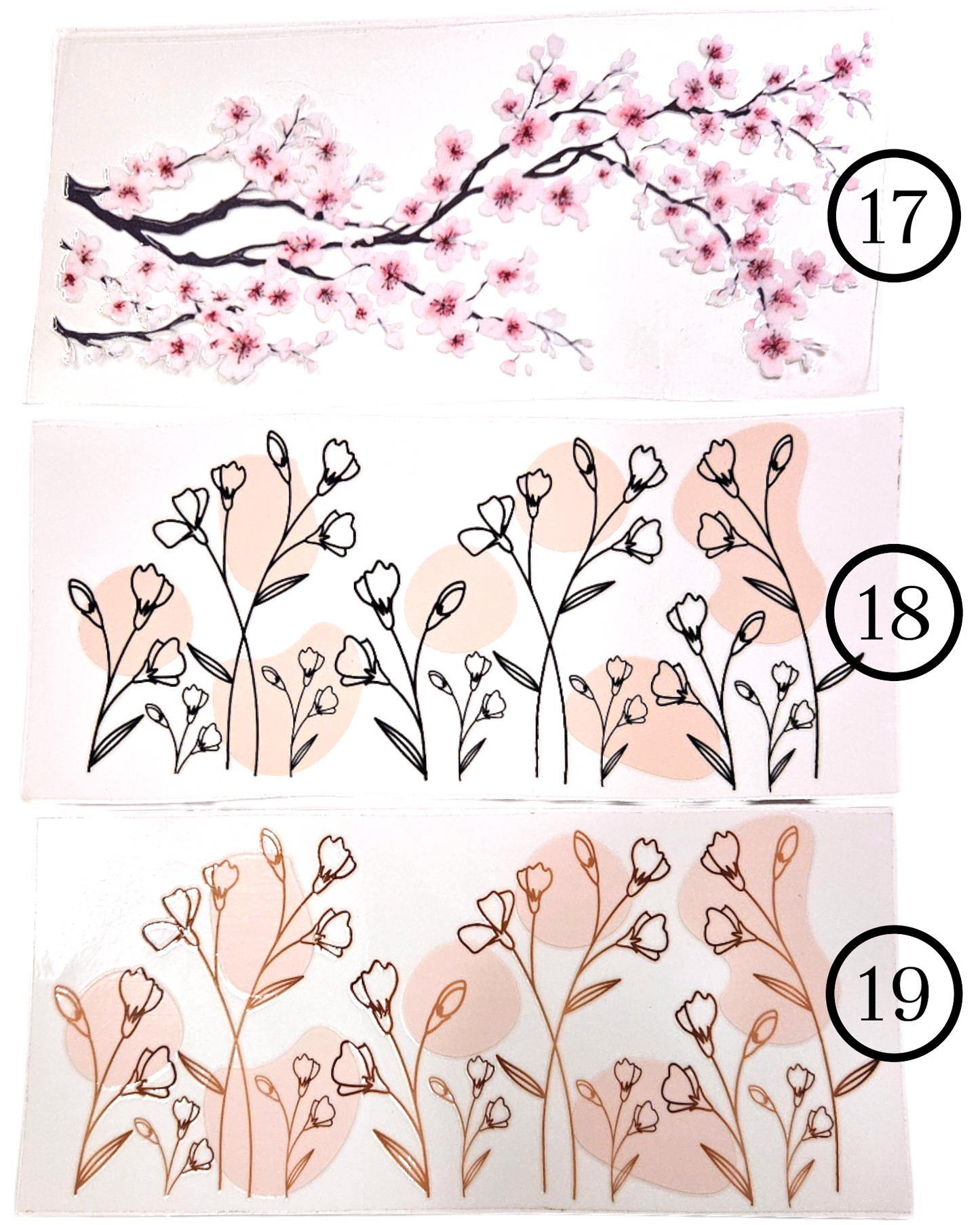 Motive-Schmetterlinge & Blumen