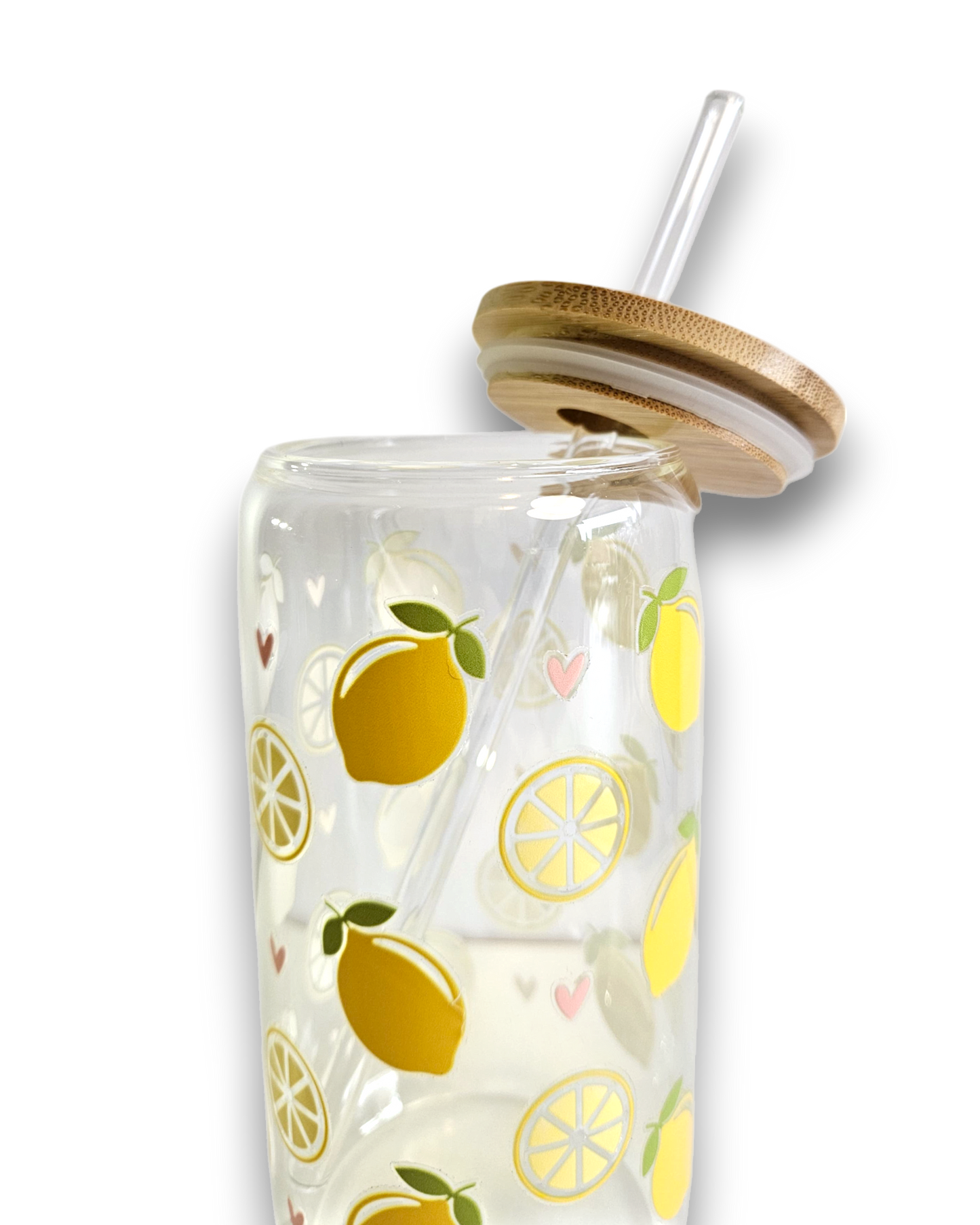 Glastumbler Lemon
