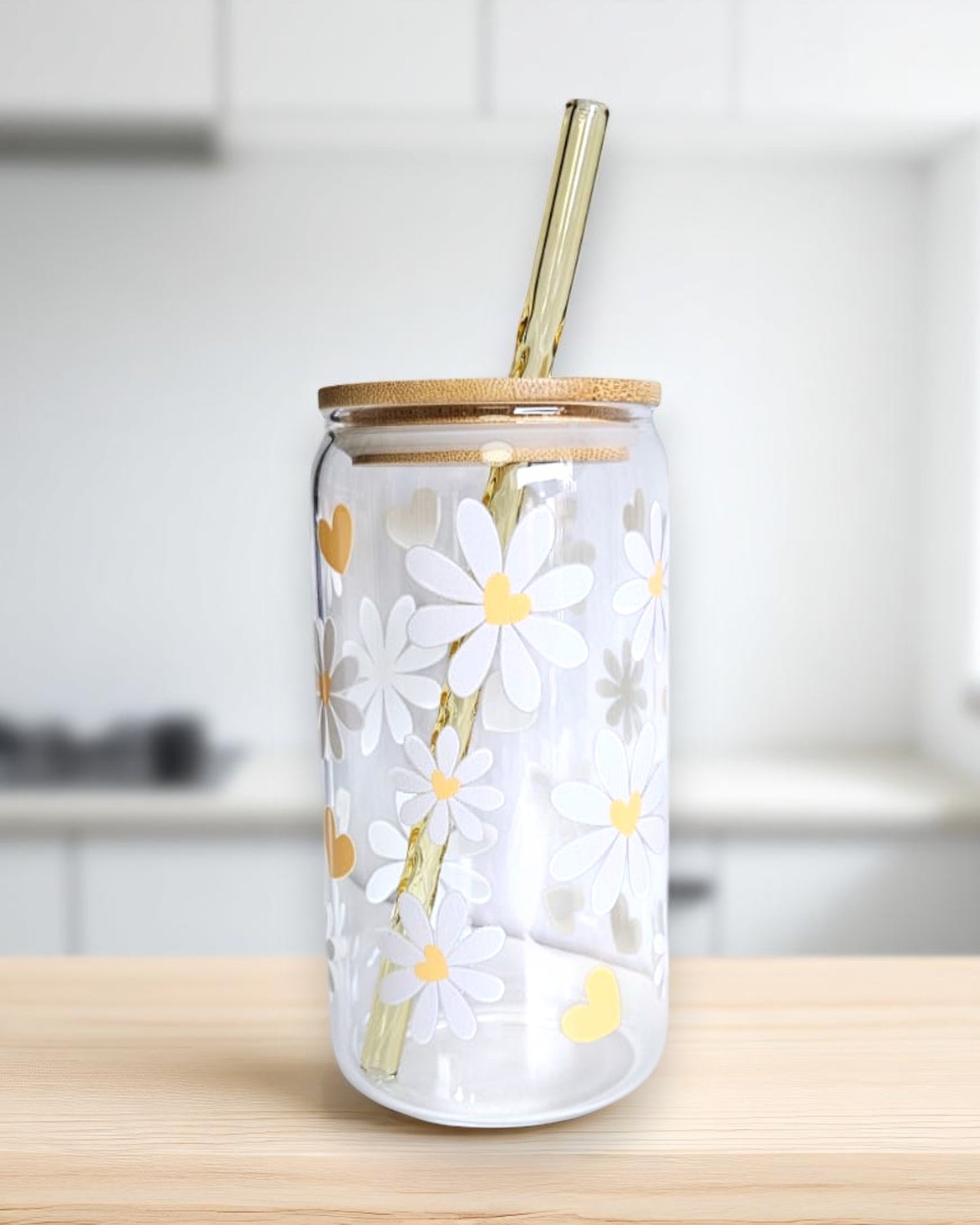 Glastumbler Daisy