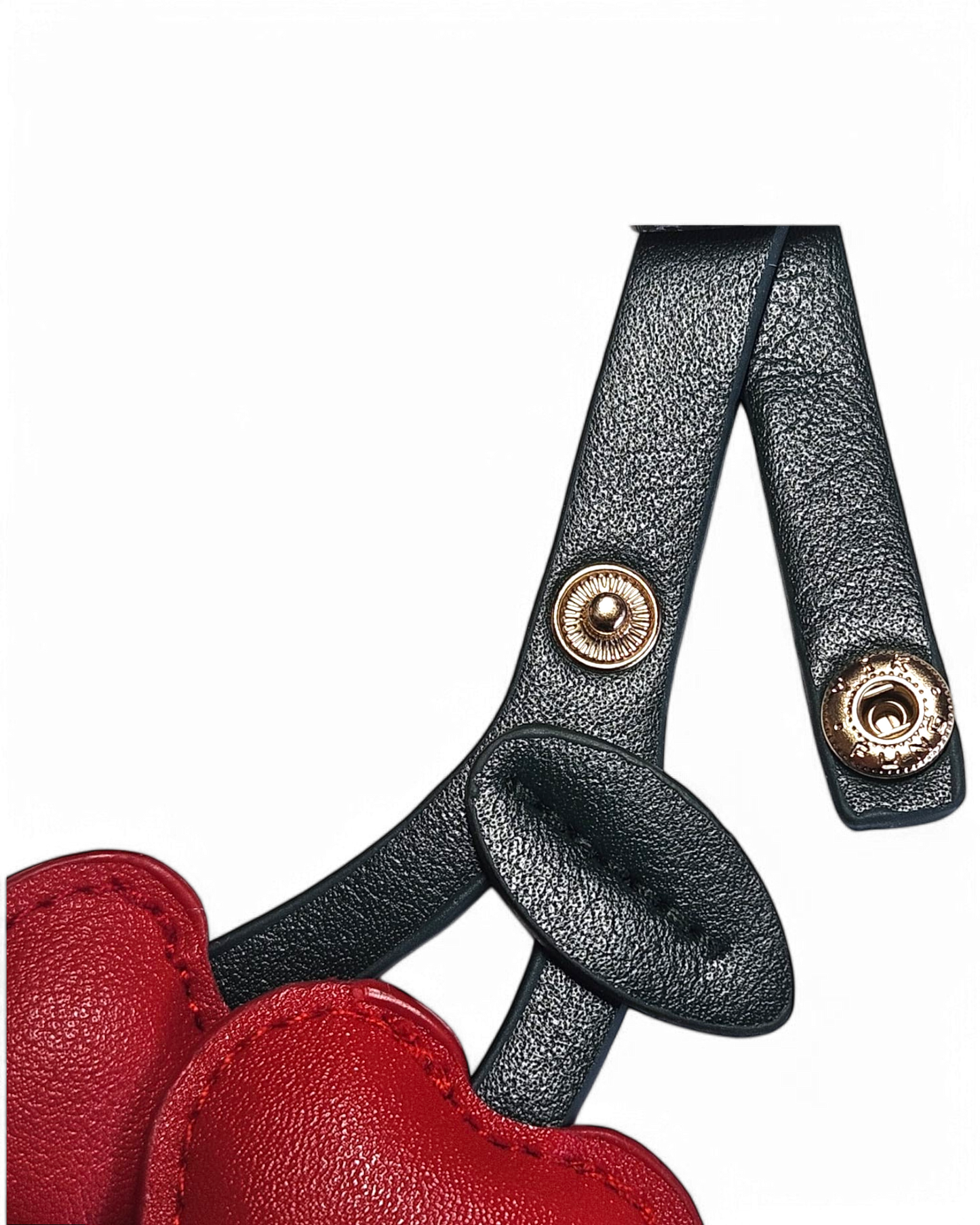 Taschenanhänger Leather Cherry