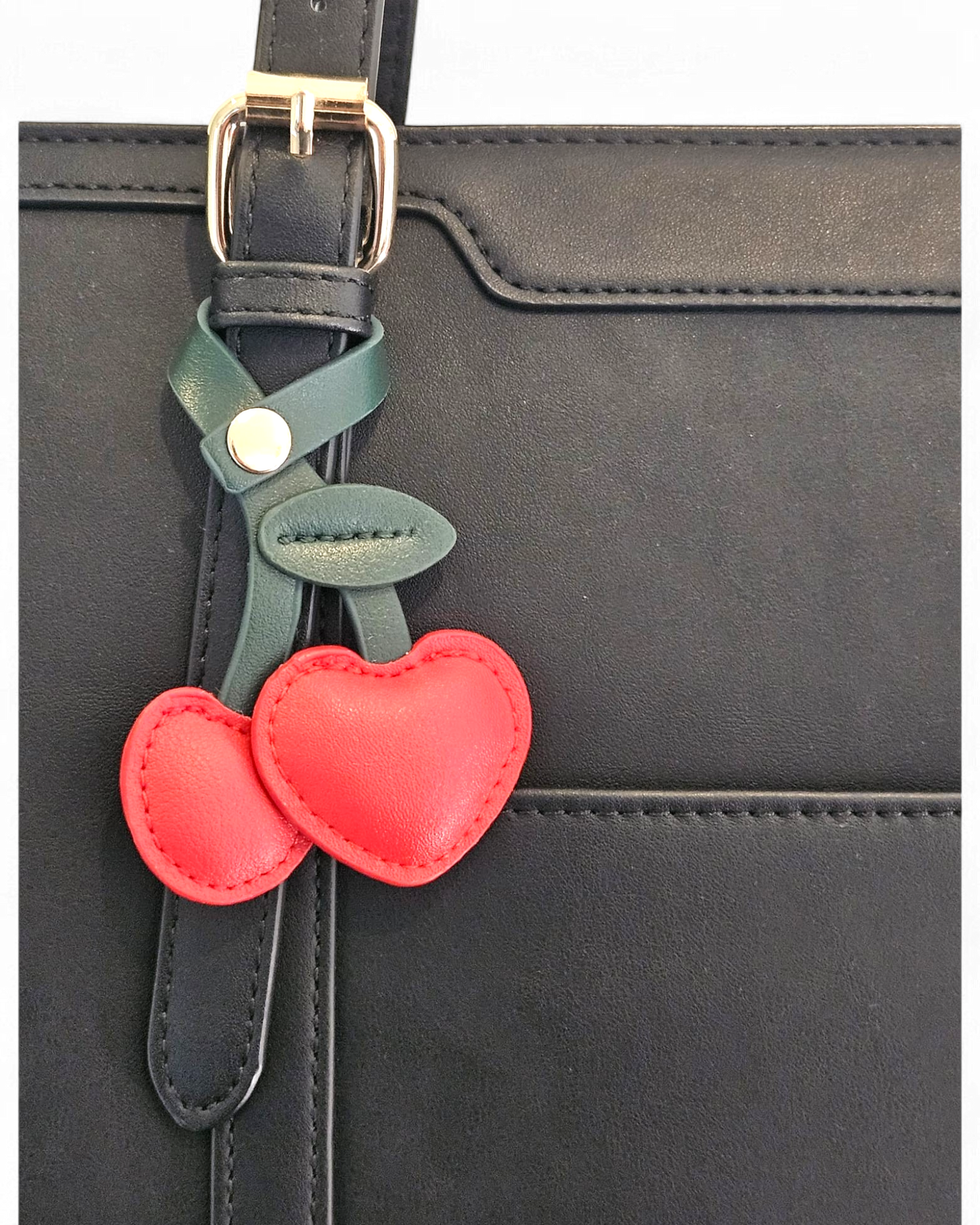 Taschenanhänger Leather Cherry