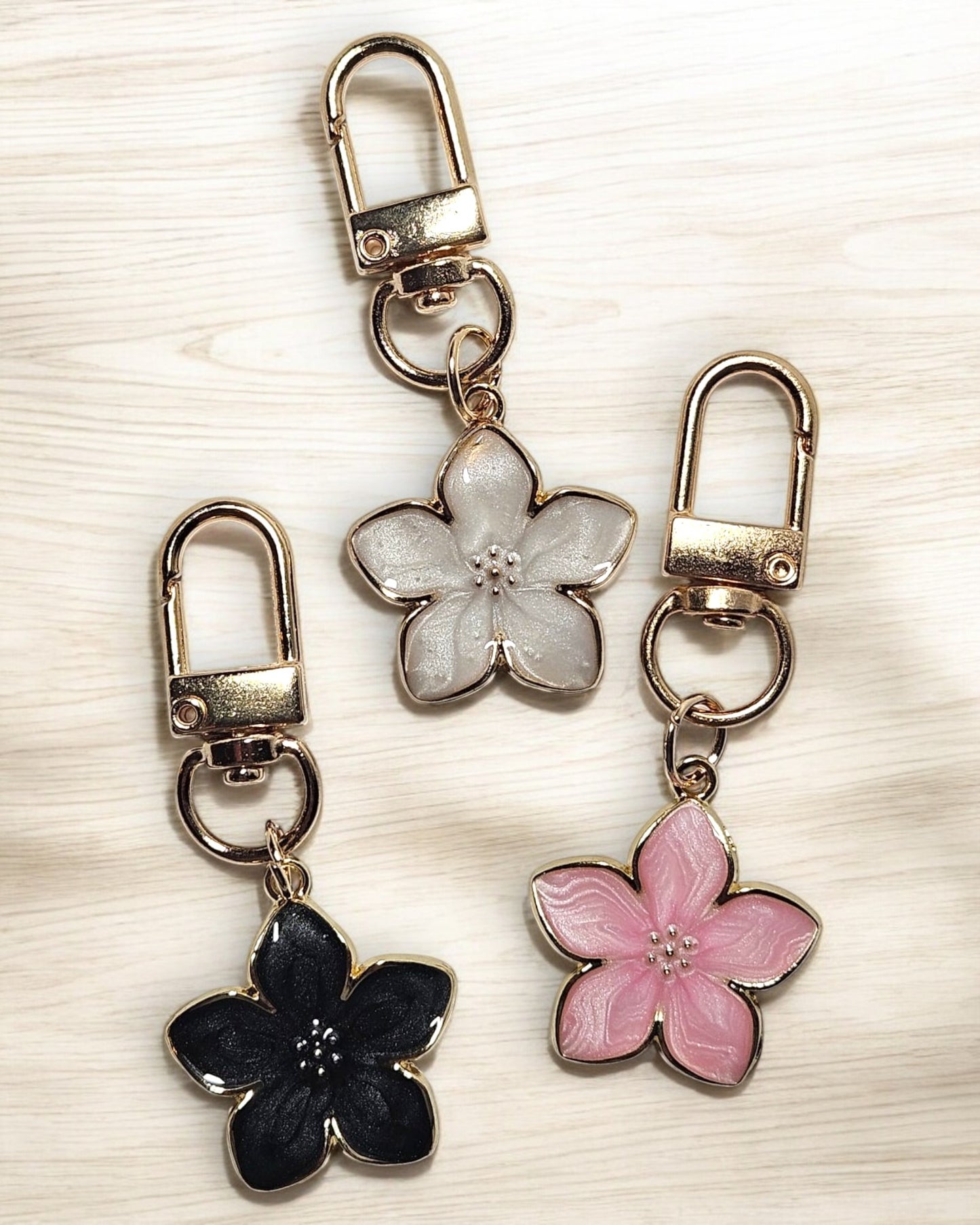 Schlüsselanhänger Mini-Flower Set