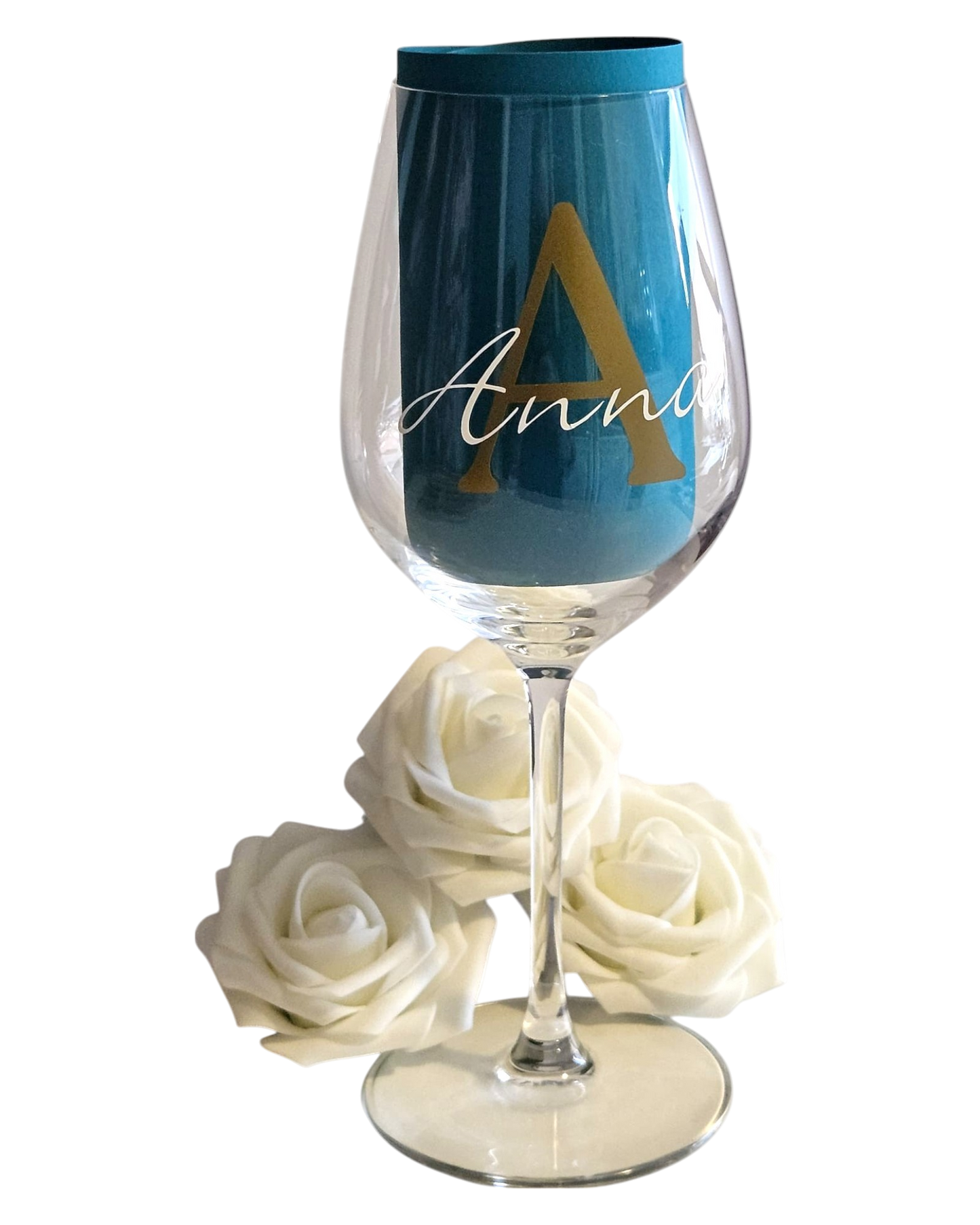 Weinglas Cheers personalisiert