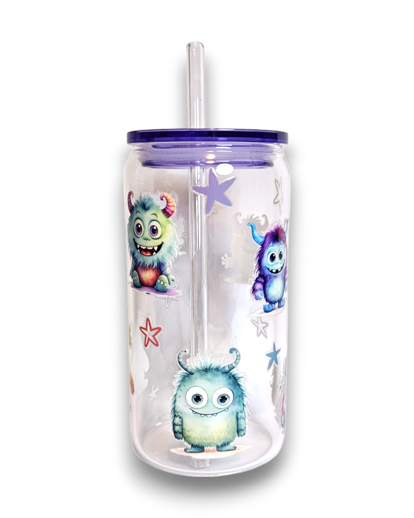 Glastumbler Mini-Monster