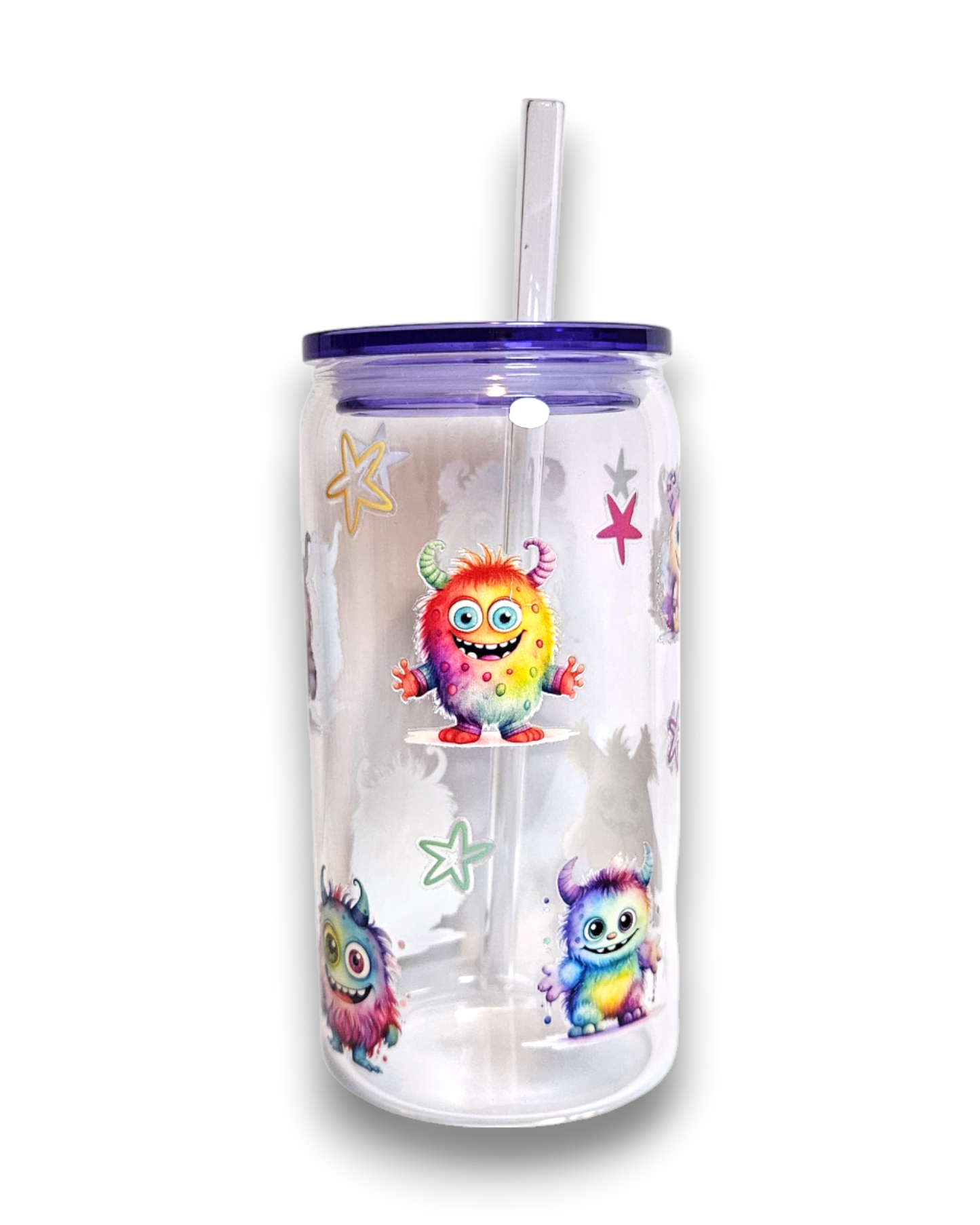 Glastumbler Mini-Monster