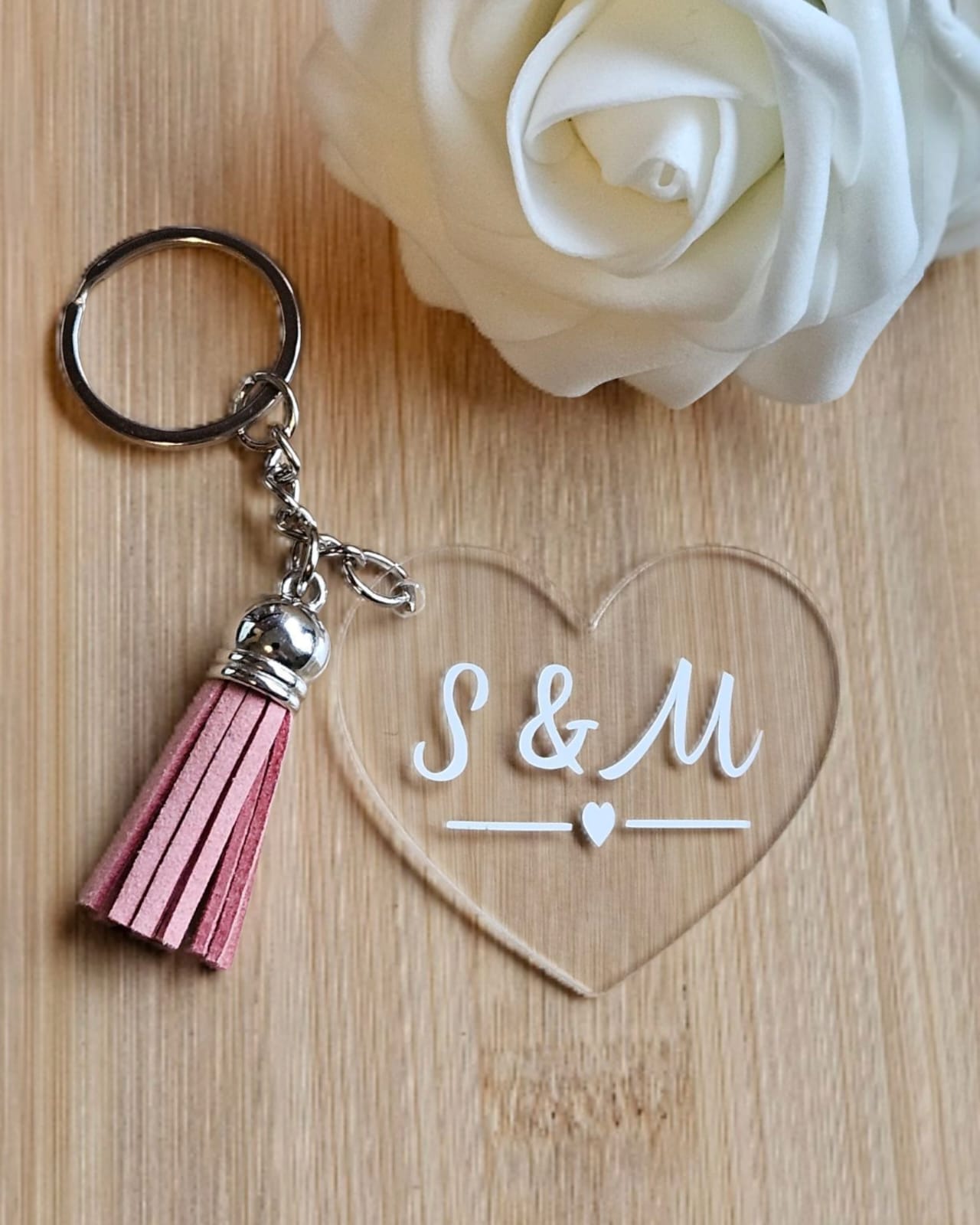 Schlüsselanhänger Name it Heart