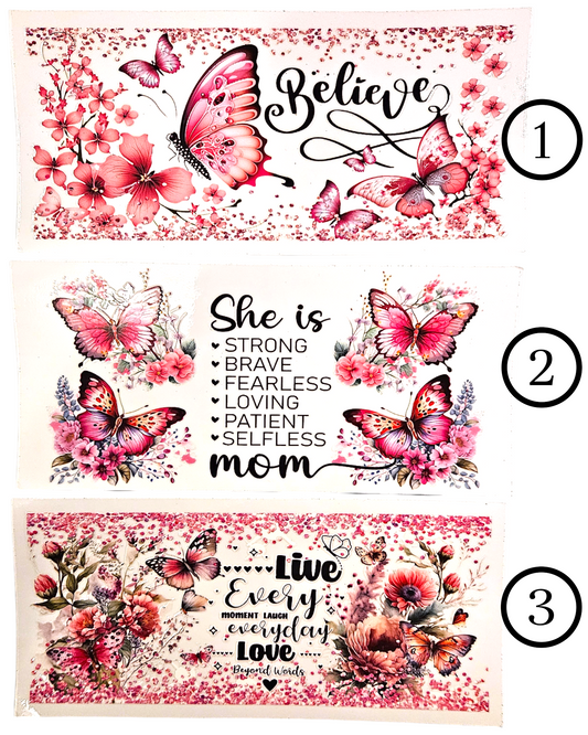 Motive-Schmetterlinge & Blumen