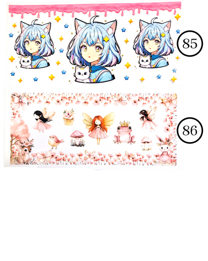 Motive-Mix & Muster - Aufkleber für Live-Cups