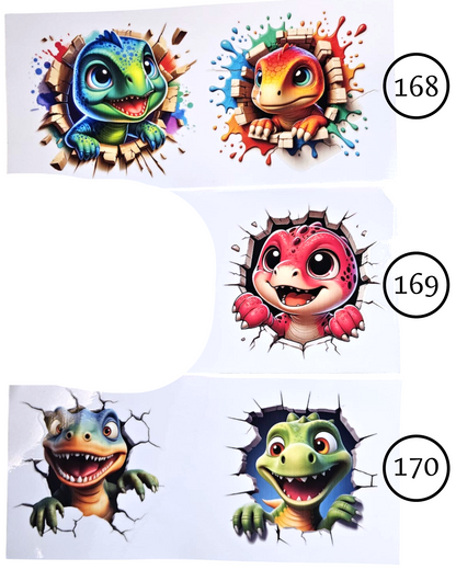 Motive-Mix & Muster - Aufkleber für Live-Cups