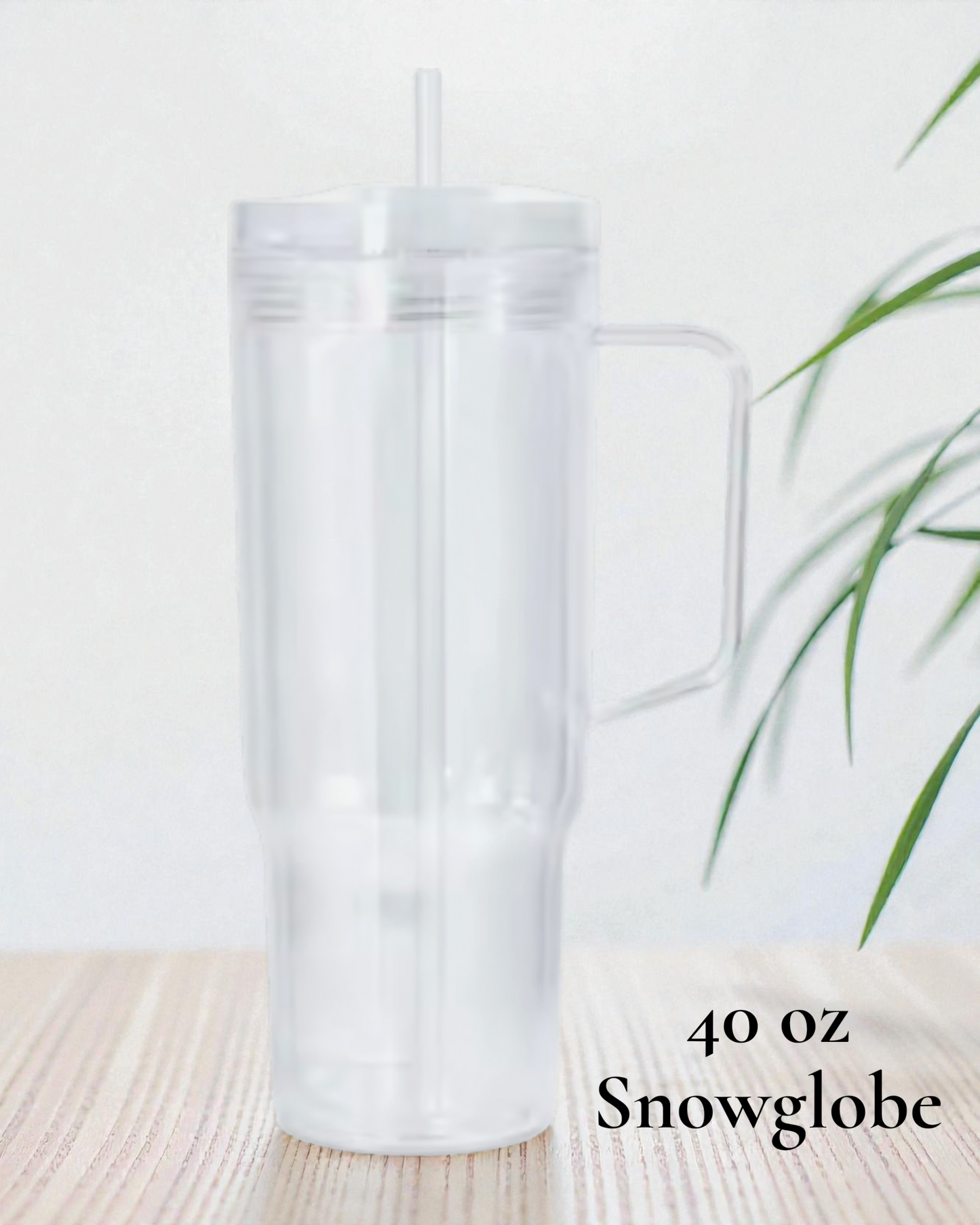 LIVE-CUP Snowglobe Glitzer, Lava, Drip & Beach