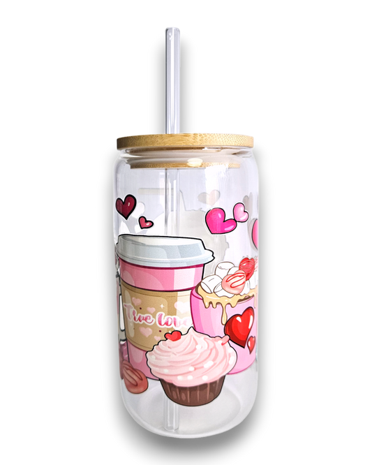 Glastumbler Coffee