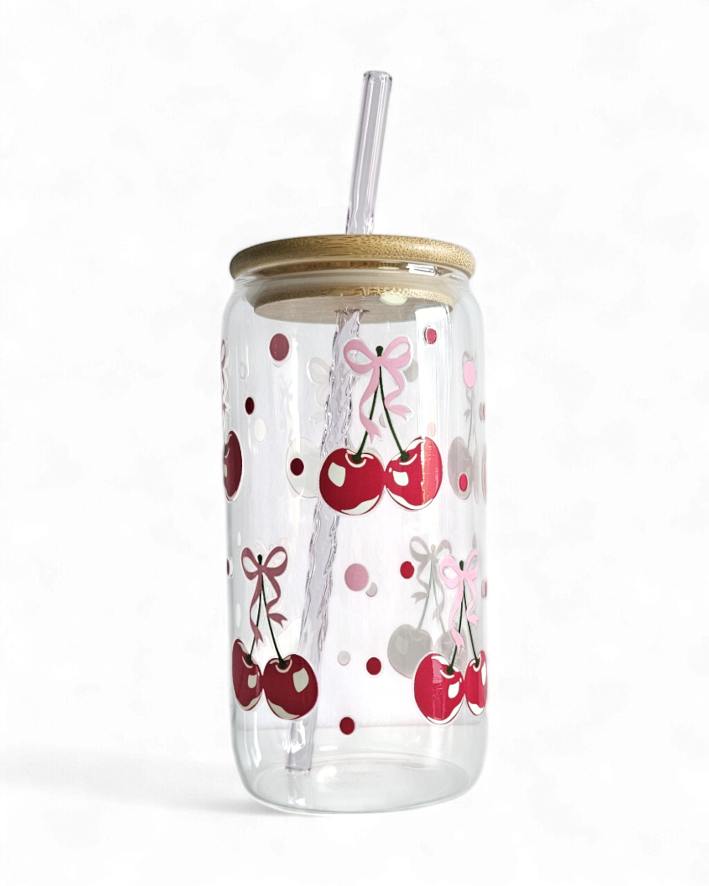 Glastumbler Cherry