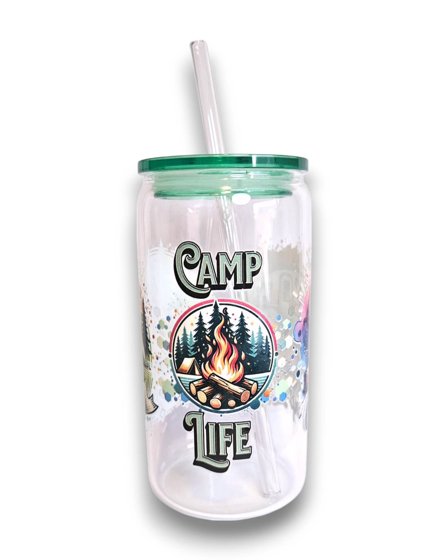 Glastumbler Camping-Life