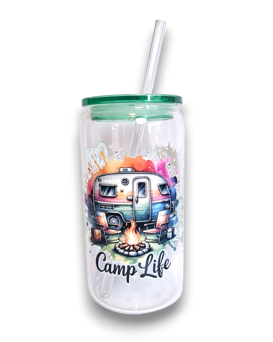 Glastumbler Camping-Life