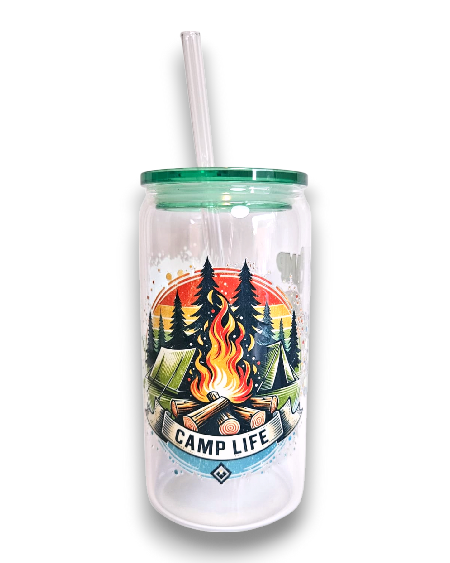 Glastumbler Camping-Life