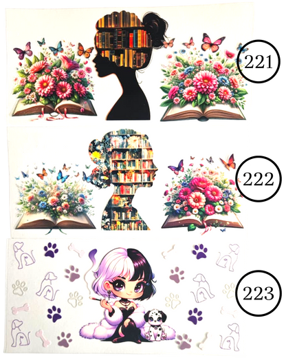 Motive-Mix & Muster - Aufkleber für Live-Cups