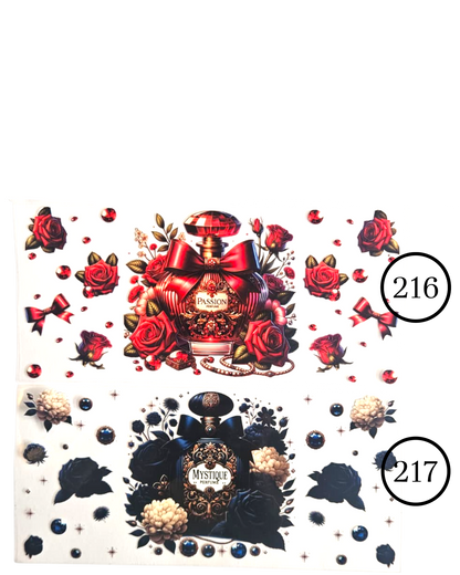 Motive-Mix & Muster - Aufkleber für Live-Cups