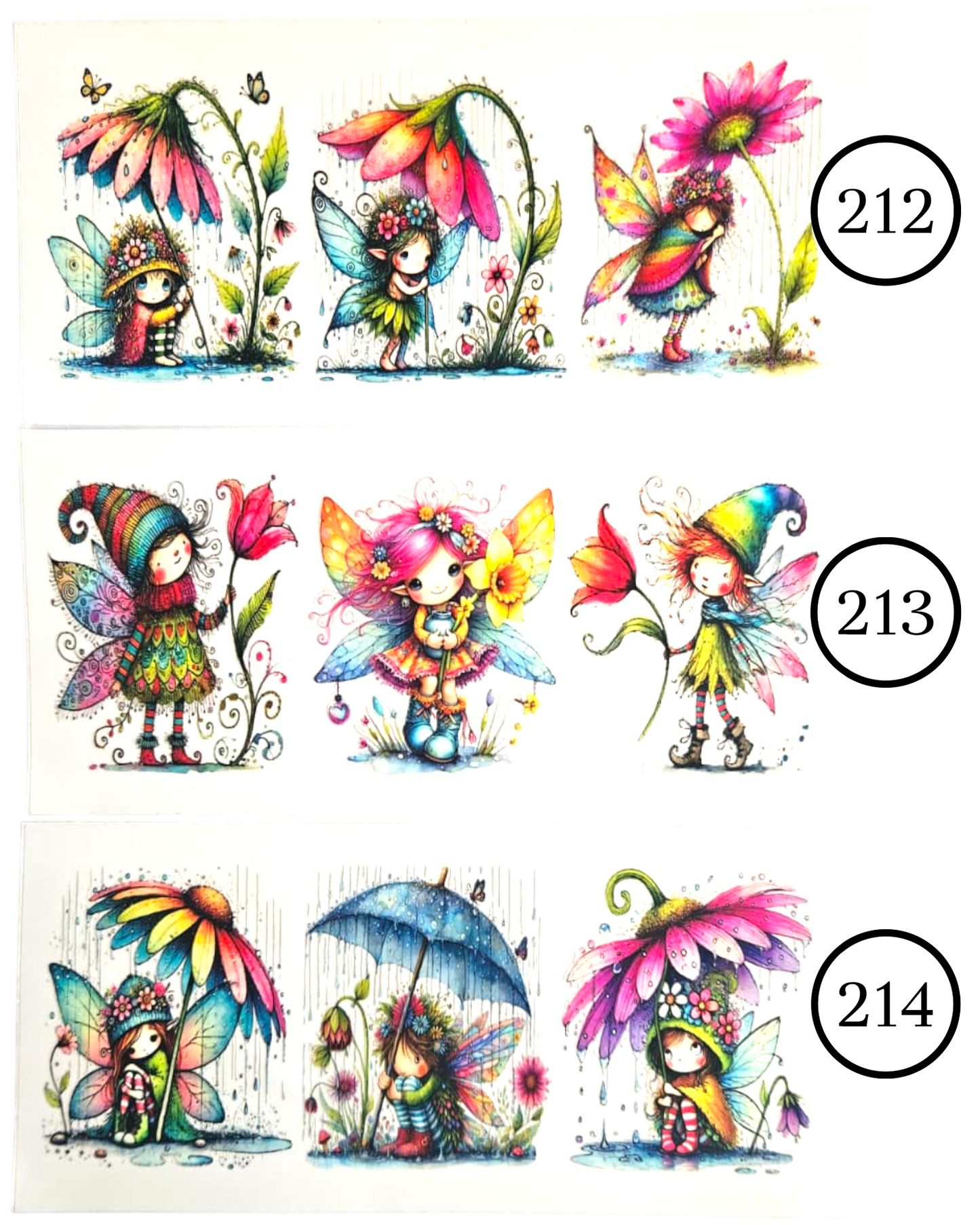 Motive-Mix & Muster - Aufkleber für Live-Cups