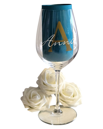 Weinglas Cheers personalisiert