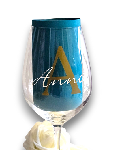 Weinglas Cheers personalisiert