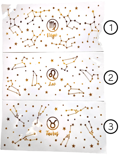 Motive- Buchstaben & Sternzeichen