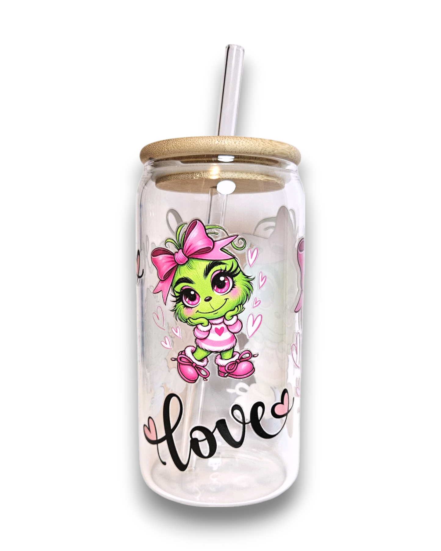 Glastumbler Miss Grinchi