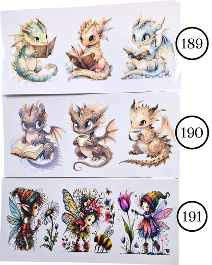 Motive-Mix & Muster - Aufkleber für Live-Cups