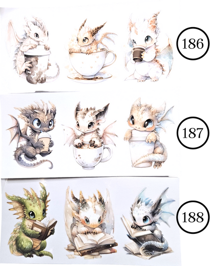 Motive-Mix & Muster - Aufkleber für Live-Cups