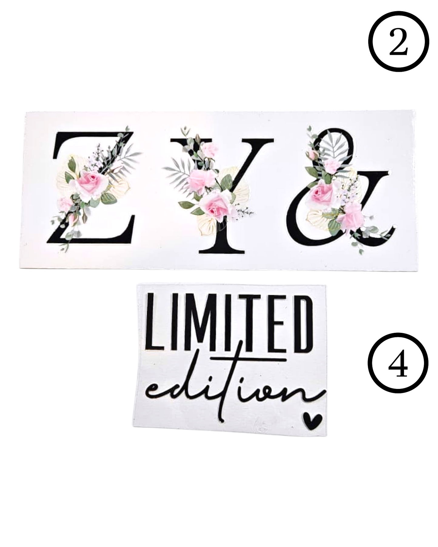 Motive- Buchstaben & Sternzeichen