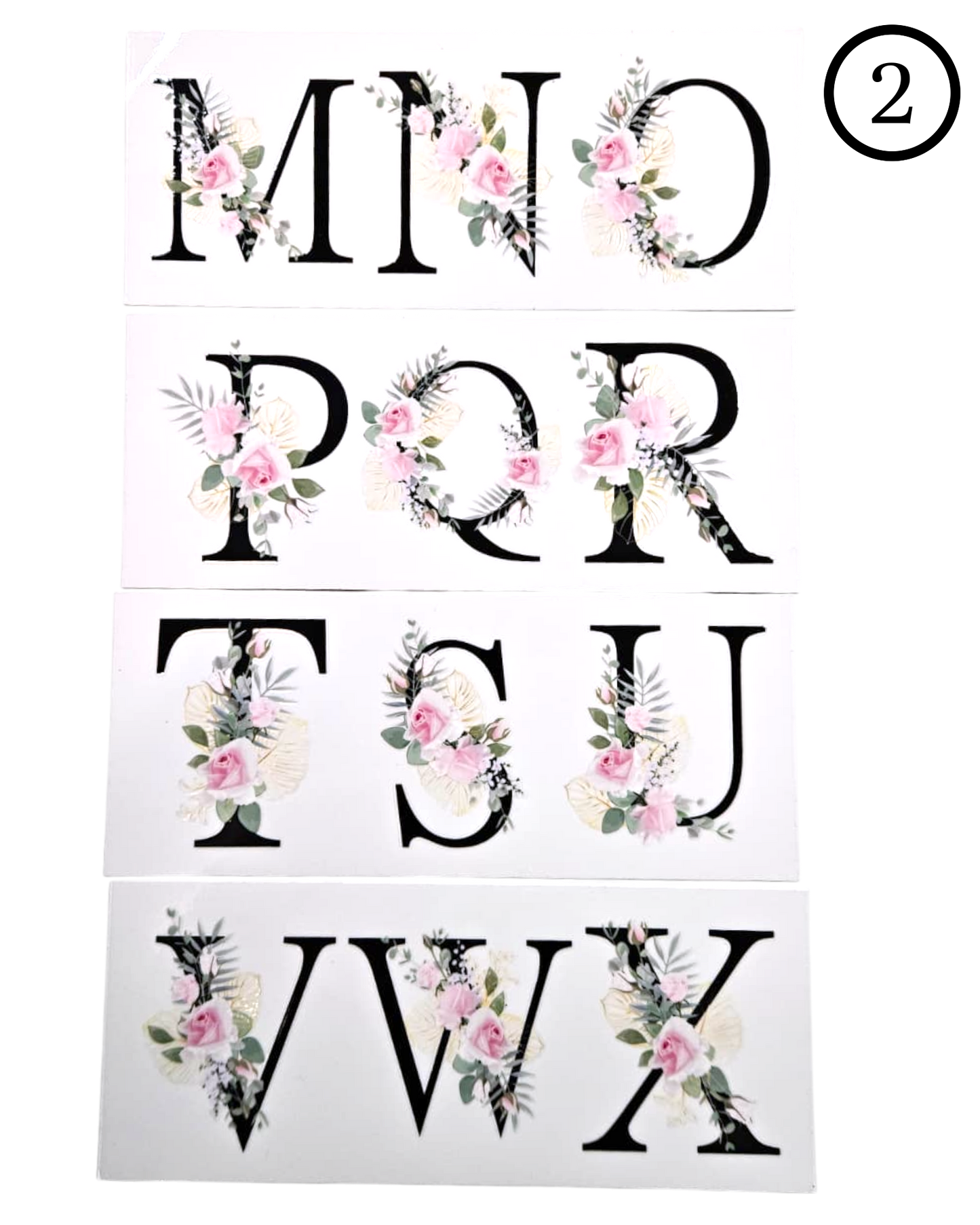 Motive- Buchstaben & Sternzeichen