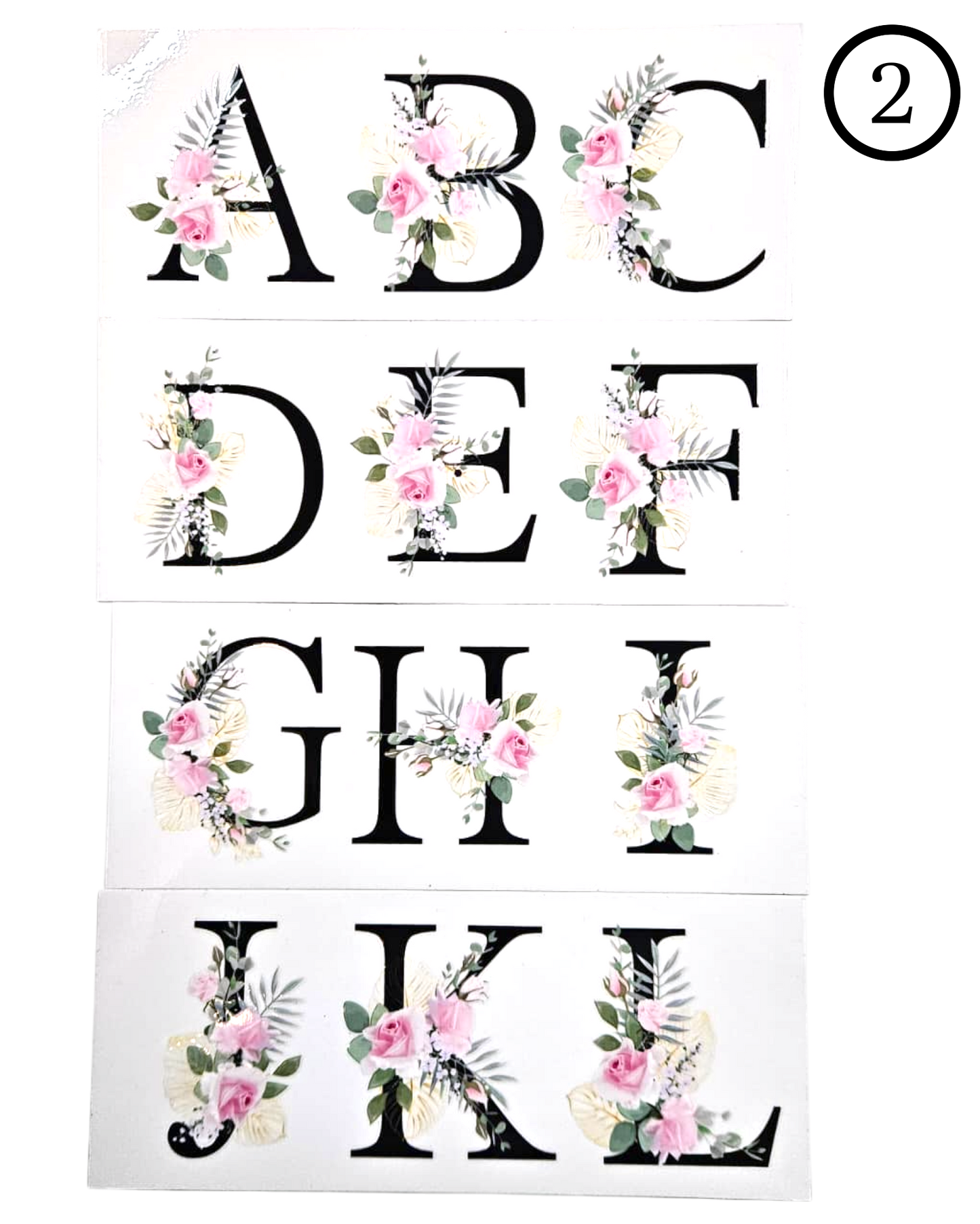 Motive- Buchstaben & Sternzeichen