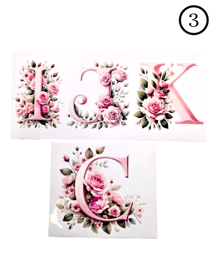 Motive- Buchstaben & Sternzeichen