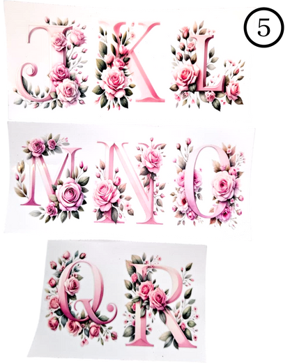 Motive- Buchstaben & Sternzeichen