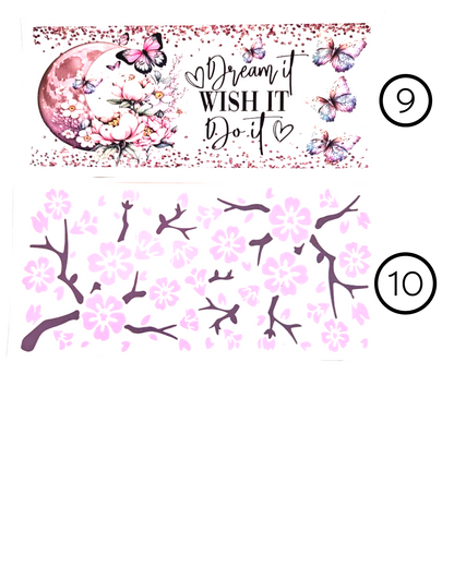 Motive-Schmetterlinge & Blumen