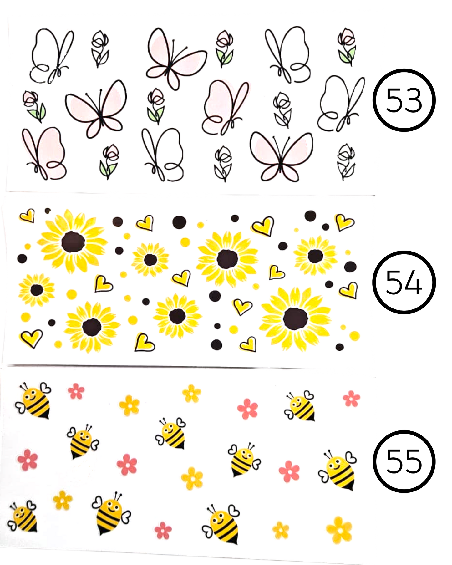 Motive-Schmetterlinge & Blumen