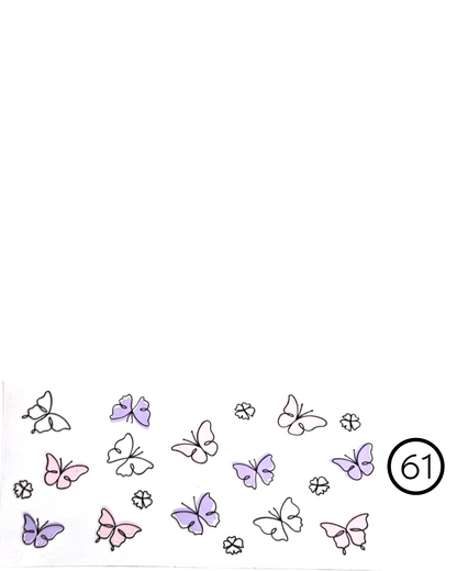 Motive-Schmetterlinge & Blumen