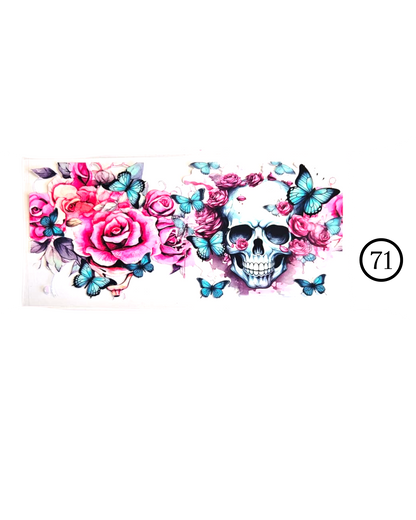Motive-Schmetterlinge & Blumen