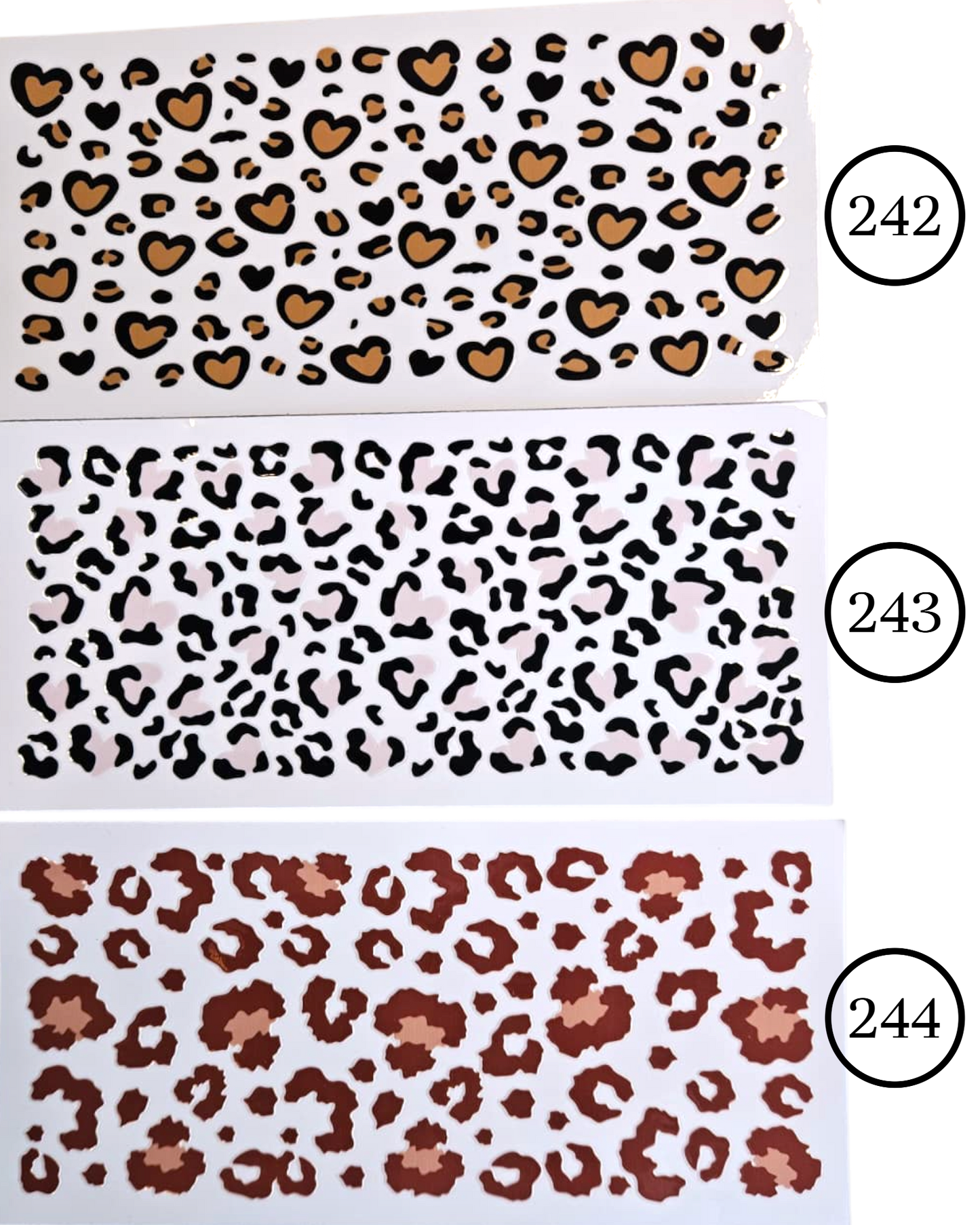 Motive-Mix & Muster - Aufkleber für Live-Cups