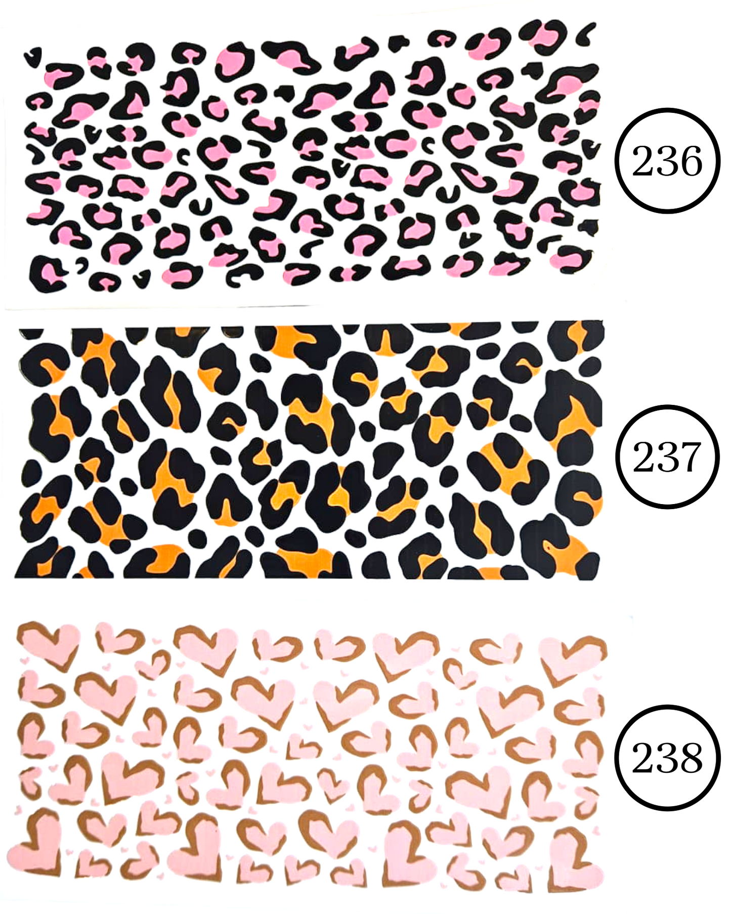 Motive-Mix & Muster - Aufkleber für Live-Cups