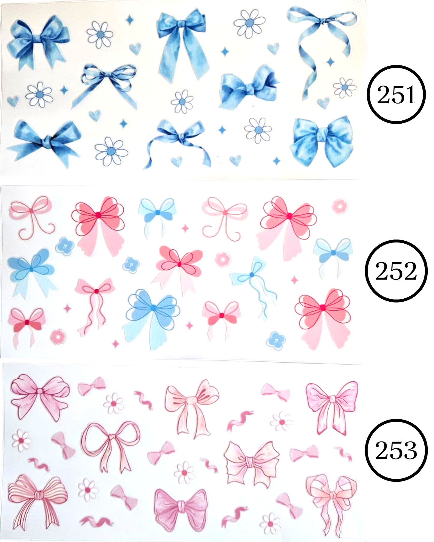 Motive-Mix & Muster - Aufkleber für Live-Cups