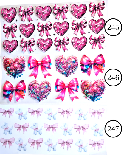 Motive-Mix & Muster - Aufkleber für Live-Cups