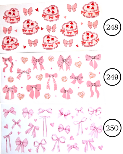 Motive-Mix & Muster - Aufkleber für Live-Cups