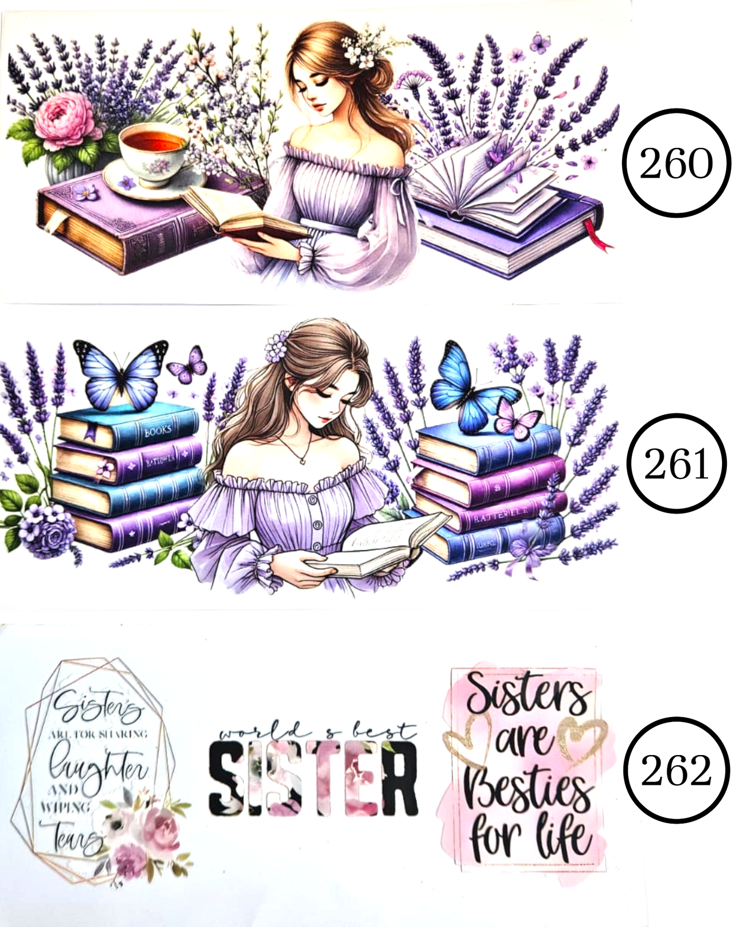 Motive-Mix & Muster - Aufkleber für Live-Cups