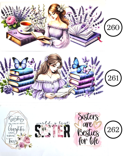 Motive-Mix & Muster - Aufkleber für Live-Cups