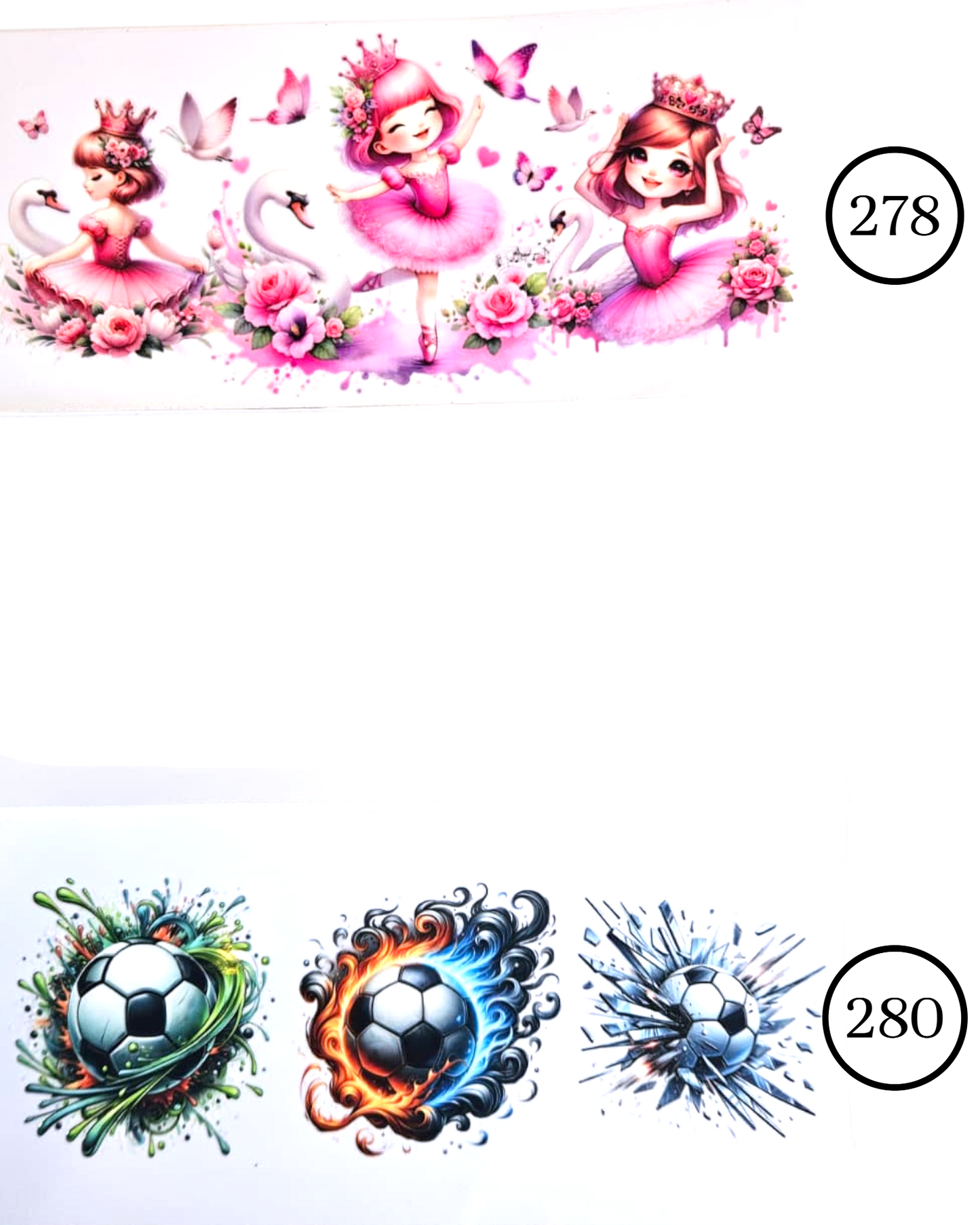 Motive-Mix & Muster - Aufkleber für Live-Cups