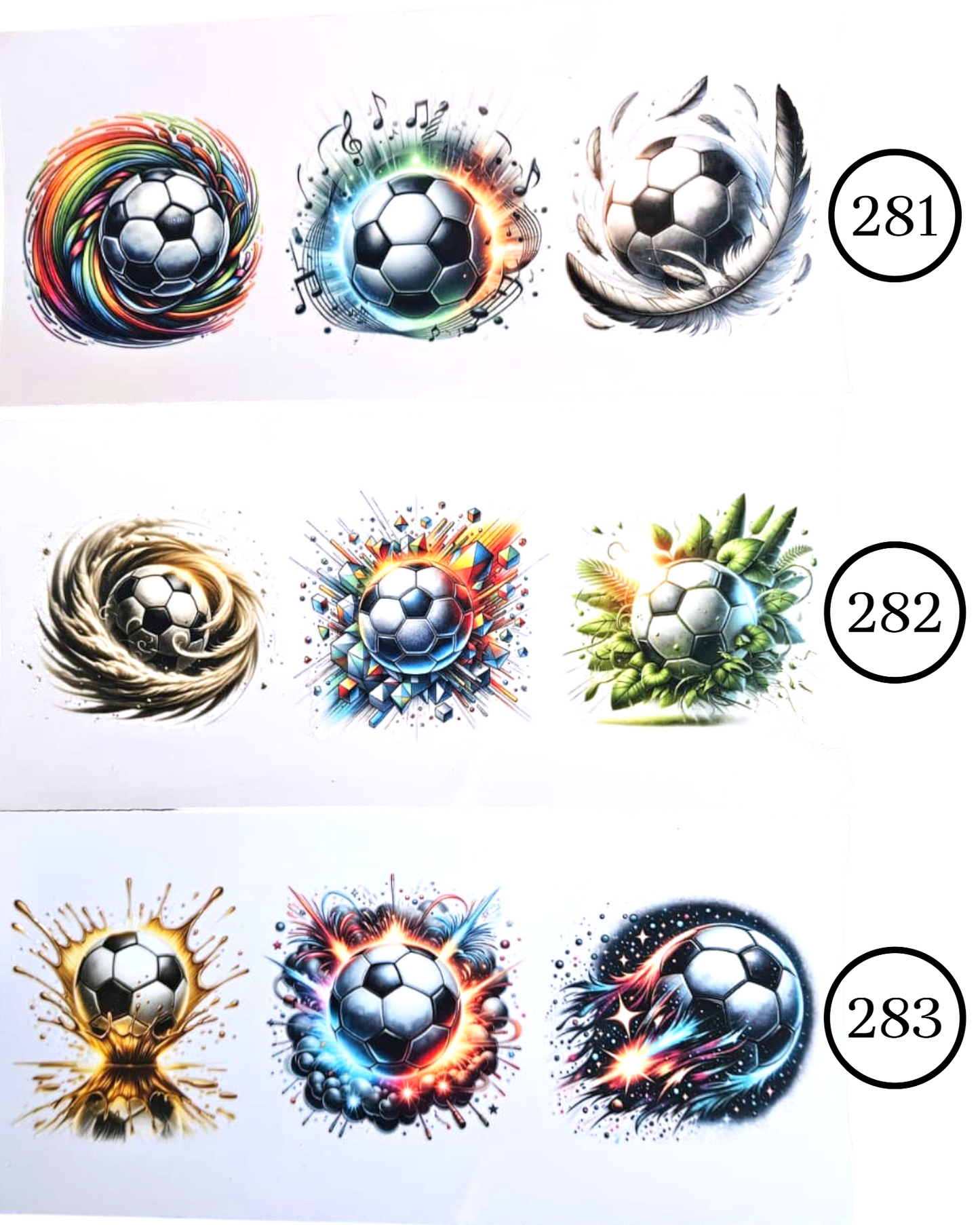 Motive-Mix & Muster - Aufkleber für Live-Cups