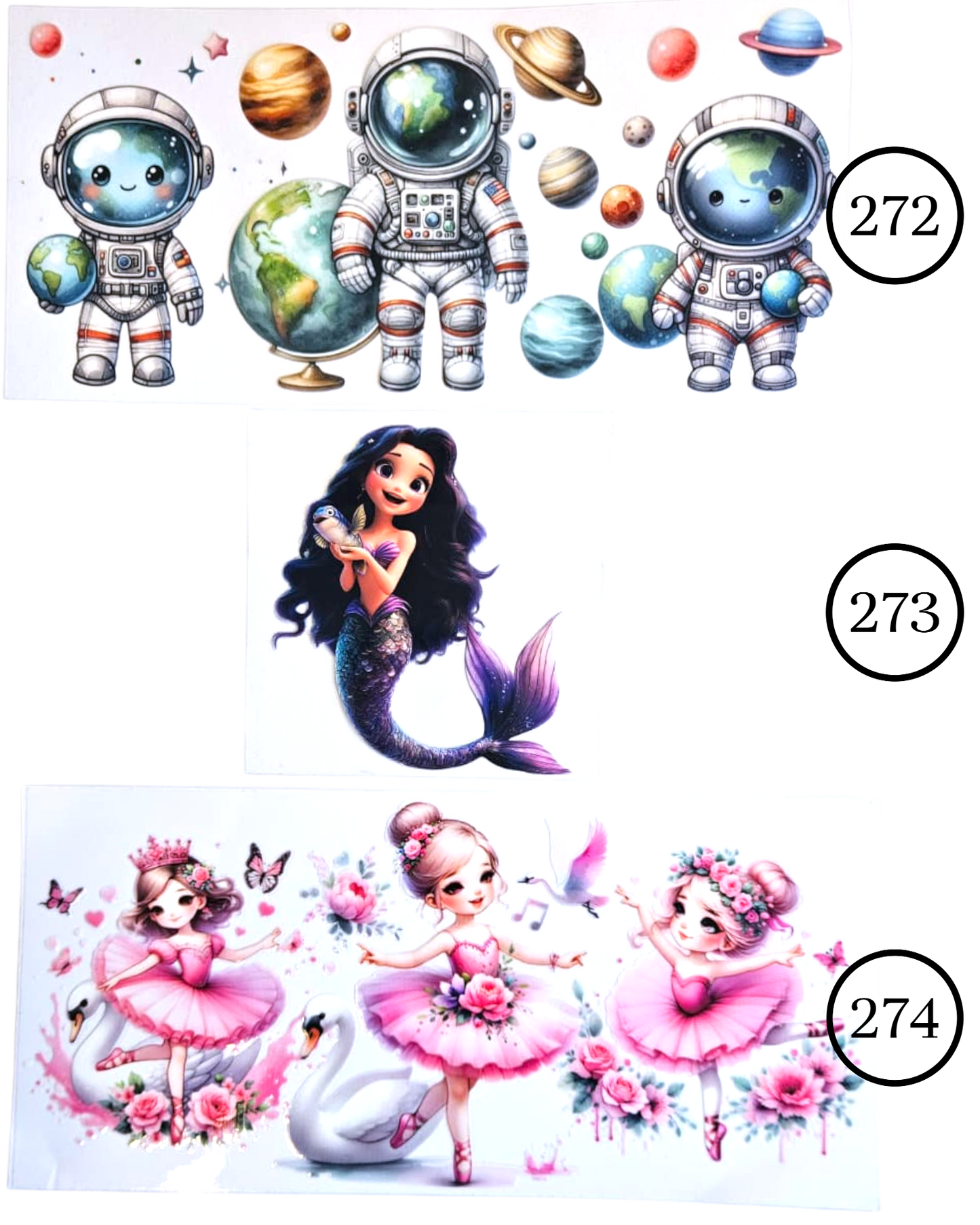 Motive-Mix & Muster - Aufkleber für Live-Cups