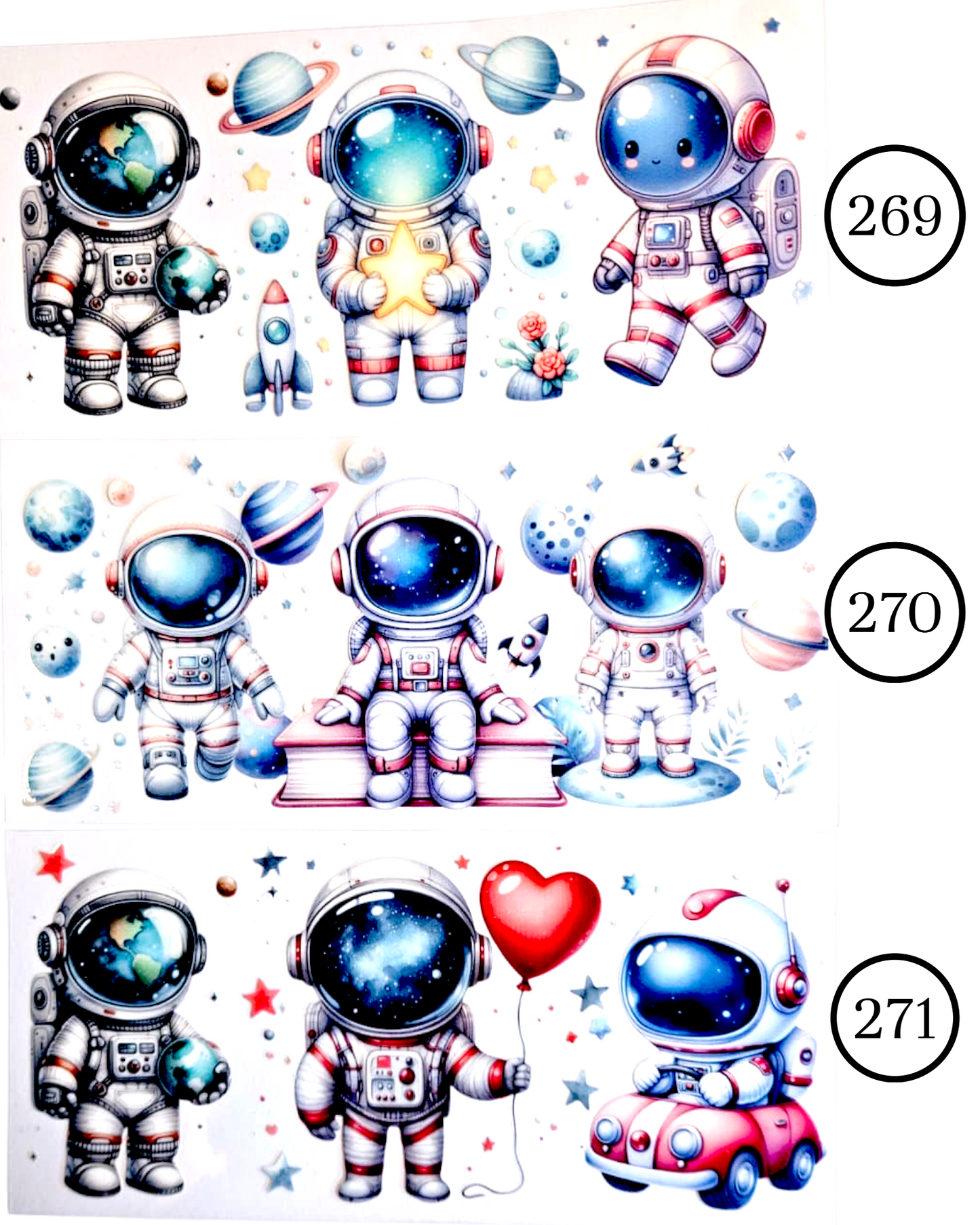 Motive-Mix & Muster - Aufkleber für Live-Cups