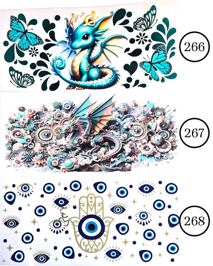 Motive-Mix & Muster - Aufkleber für Live-Cups