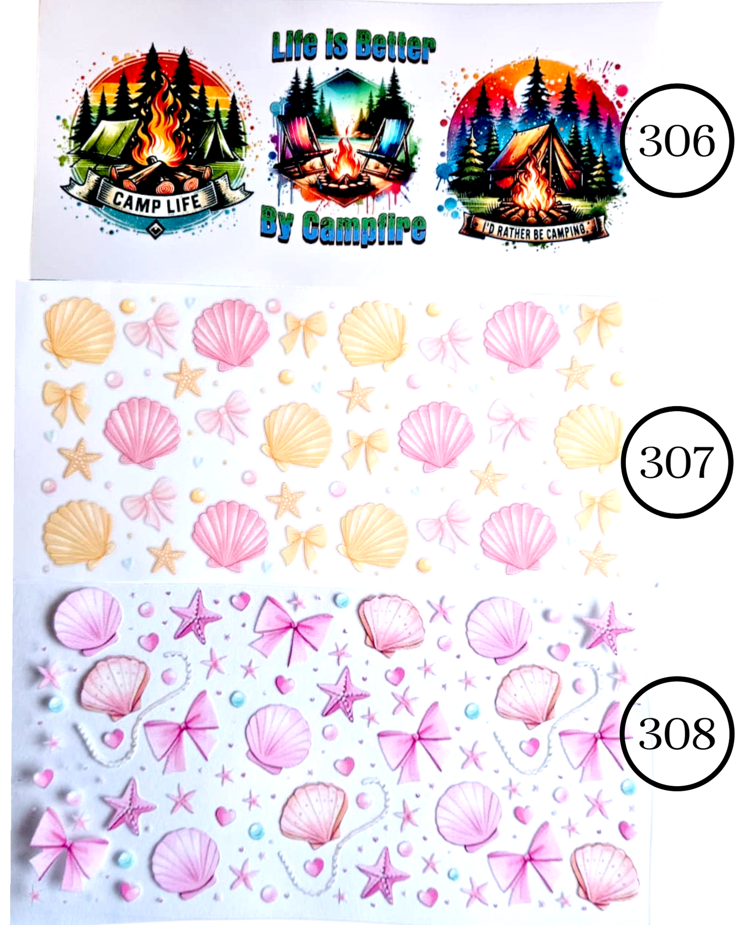 Motive-Mix & Muster - Aufkleber für Live-Cups